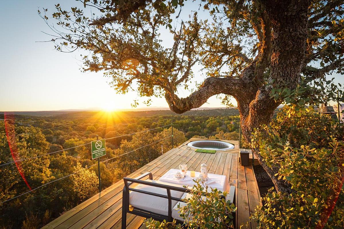 Espeja Eco-Lodge En La Reserva Privada Campanarios De Azaba - Proyecto De Conservacion מראה חיצוני תמונה